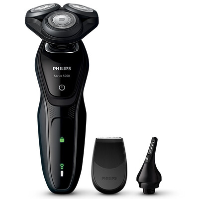 

PHILIPS S5082 61 Electric Shaver Razor Multifunction Set with Sideburns & Nose Hair Trimmer
