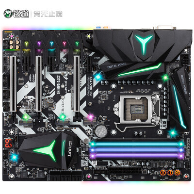 

Ming Hao MAXSUN MS-iCraft Z370 Gaming motherboard esports heart Intel Z370LGA 1151