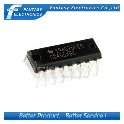 

100PCS CD4053BE DIP16 CD4053 DIP new and original IC free shipping
