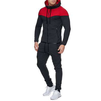 

New Men Fashion 2 Parts Hooded Sweatshirt&Sport Pants Set