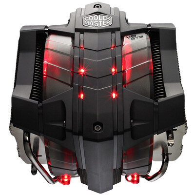 

Cooleraster (CoolerMaster) V8GTS CPU radiator (multi-platform for / temperature board / 8 heat pipe / 140MM efficient fan / simple installation