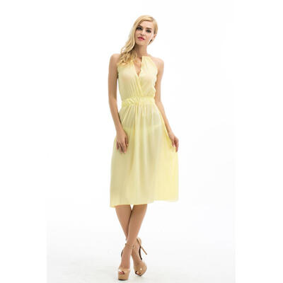 

CANIS@Fashion Sexy Women Summer Boho Chiffon Long Maxi Evening Dress Мода Сексуальные женщины Лето Boho шифон длинное вечернее п