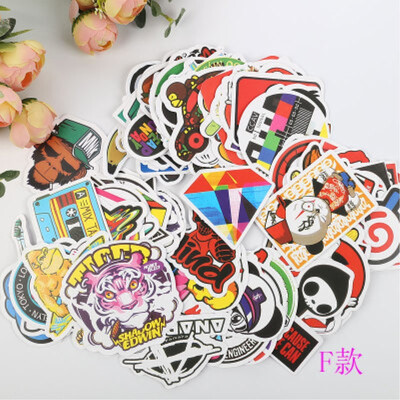 

100 PCS Mixed Stickers for Laptop Luggage Car Bicycle Motorcycle Skateboard Phone Home Decor Decal Graffiti Waterproof Sticker