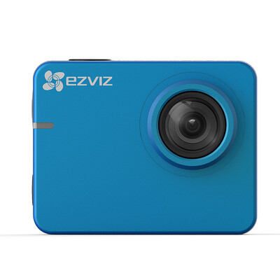 

Fluorite EZVIZ S2 Sports Camera Driving Edition 1080P HD Driving Recorder wifi Connection 150 Degree Wide Angle Blue