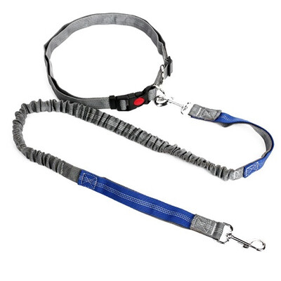 

Reflective Pet Dog Walking Leash Traction Rope Slip Lead Training Elastic Dog Collar Belt Adjustable Nylon Strap