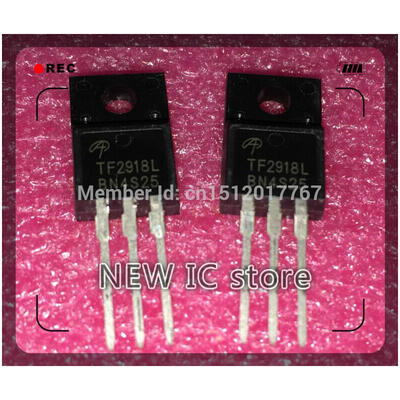 

20pcs/lot AOTF2918L AOTF2918 TF2918L TF2918 TO-220F 100V N-Channel MOSFET NEW IC Free Shipping
