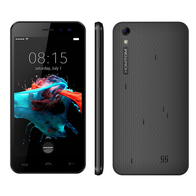 

Homtom HT16 Андроид 6,0 5,0 дюйма 3G смартфон мтк6580 Quad Core 1.3 ГГц 1gb RAM 8gb ROM пробуждения жест GPS-GPS Bluetooth 4,0