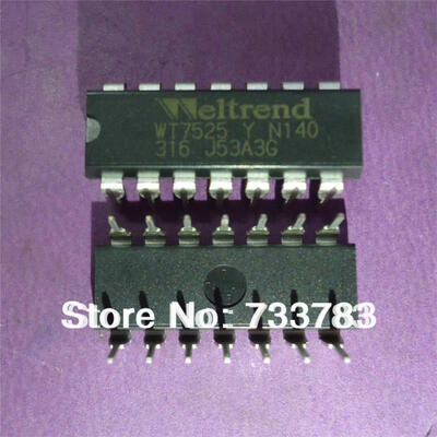 

10pcslot WT7525-Y-N140 WT7525YN140 WT7525 Y N140 WT7525N140 DIP-14