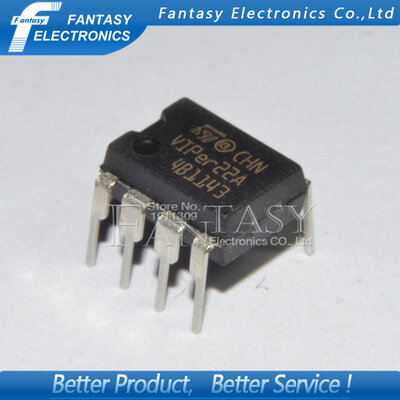 

50PCS VIPer22A DIP8 VIPer22 DIP new and original IC free shipping