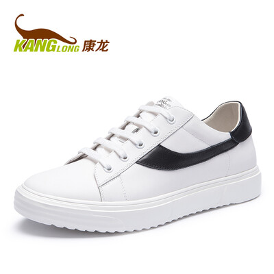 

Kang Long casual shoes men&39s wild board shoes Korean version of the breathable men&39s shoes white red 281112073 38 yards