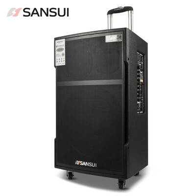 

Пейзаж (sansui) SG3-10 квадратный звук танца открытый портативный Bluetooth-динамик динамик двойной микрофон 10 дюймов