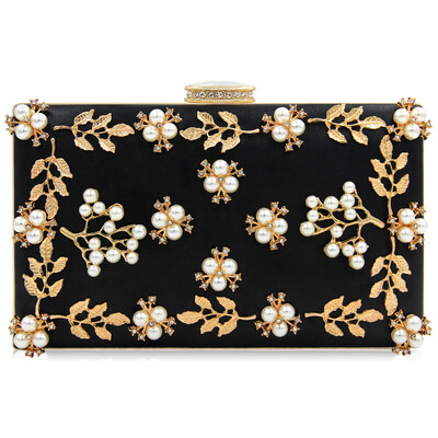 

Milisente 2018 Women Evening Bags Fashion Beaded Clutch Bag Female Wedding Clutches Purses High Quality