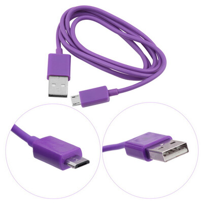 

1m 3ft Round V8 USB to Micro USB Charge Data Cable for Samsung HTC Motorola