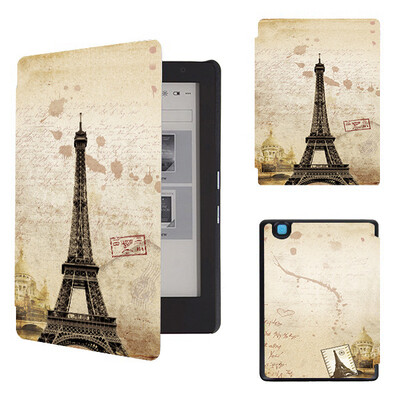 

Smart Magnetic cover case for 2017 Kobo aura H2O edition 2 68 water proof e-reader