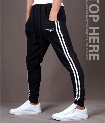 

2018 New Fashion Cool Design Mens Sport Long Pants Casual Harem Sweatpants