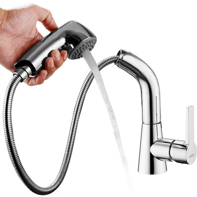 

BSITN Boston sanitary ware kitchen faucet copper hot&cold wash basin pull the faucet rotatable sink faucet B6039