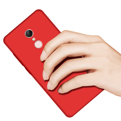 

KOLA Phone Case For Xiaomi Redmi 5 Plus Smartphone Red