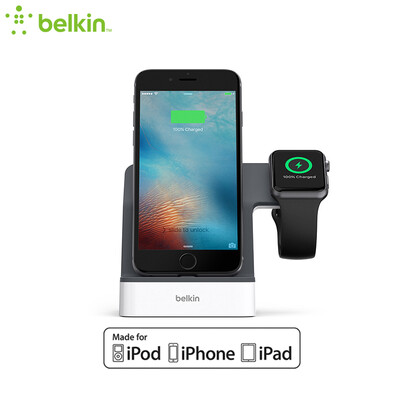 

Belkin MFi Сертифицированный iPhone 8 / X + Apple Watch Зарядная база Белый