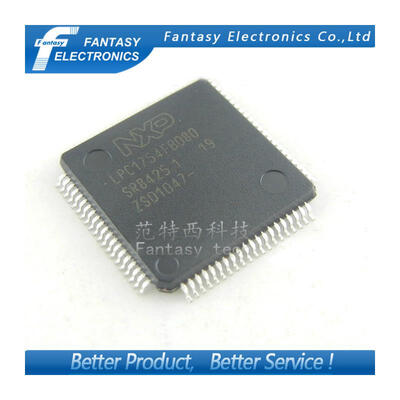 

5PCS LPC1754FBD80 QFP80 LPC1754 QFP 32-bit ARM Cortex-M3 microcontroller new and original IC free shipping