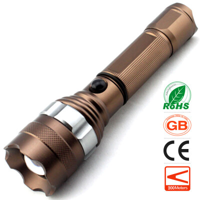 

Zoom LED Flashlight Super Bright Camping Portable Light 18650 Rechargeable Zoomable Torch Olight Outdoors Waterproof