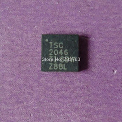 

10pcs/lot TSC2046 2046 4-Wire Touch Screen Controller with low voltage digital I/O