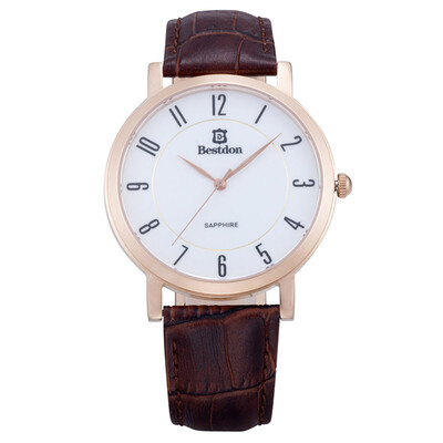 

bestdon bd98102g мужской модной водонепроницаемый кварцевые запястье часы (Gold + браун + белый).