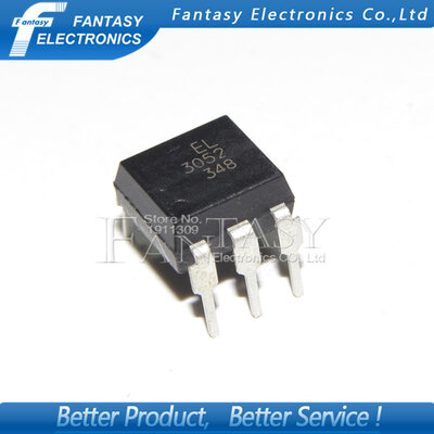 

20PCS EL3052 DIP6 MOC3052 DIP new and original IC free shipping