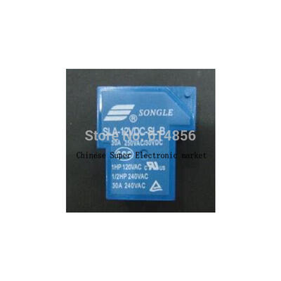 

50PCS 12V 30A often closed SLA-12VDC-SL-B 5pins Mini Power Relay