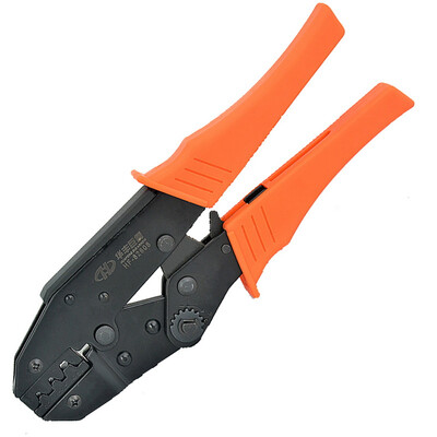 

Huafeng giant arrow HF-8833310 ratchet terminal crimping pliers multi-function terminal clamp crimping pliers cold pressure pliers 05-10MM2