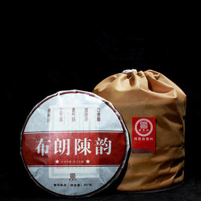 

C-PE111 Brown Mountain Puerh приготовленный торт для чая Yunnan семь субпродуктов торт чай оригинального чая Puer 357g