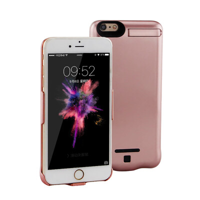 

Зарядное устройство для аккумулятора Lanyos 2500mAh для iPhone 6 / 6s / 7/8 Power Bank Ультра тонкий внешний аккумуляторный корпус для iphone