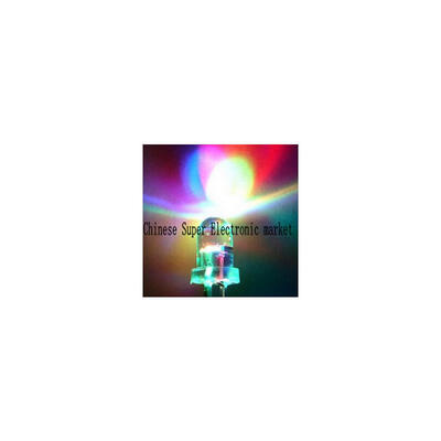 

1000PCS 2PIN 5MM RGB 7 color Slow flash LED light-emitting diode (LED) New products and ROHS 5mm RGB 7 color Slow flash LED