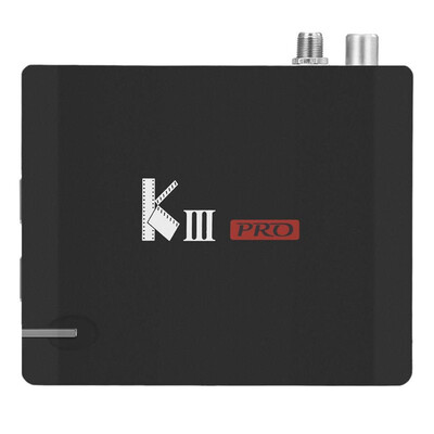 

MECOOL KIII PRO DVB-T2 DVB-S2 TV BOX 4K KODI 17.0 S912 3G / 16G 802.11AC WIFI Bluetooth 1000M LAN