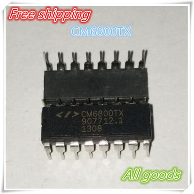 

5pcs CM6800 CM6800TX CM6800TXIP DIP16 LOW START-UP CURRENT PFCPWM CONTROLLER COMBO