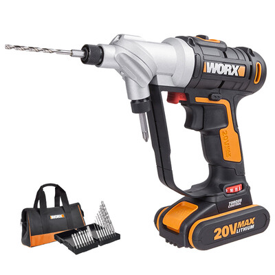 

WORX WX176 20V double head lithium drill charging hand drill electric screwdriver multi-function decoration power tools