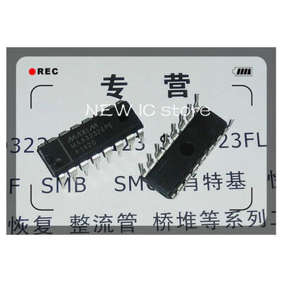 

100pcslot MAX3232EPE MAX3232 DIP-16 100 NEW Free Shipping