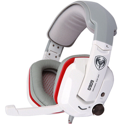 

SOMIC G909 Headset Computer Headset 71 Sound Shake Game Headset White