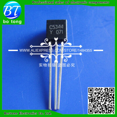 

Free shipping 100pcs/lot 2SC5344Y Transistors NPN 2SC5344 TO-92 C5344Y