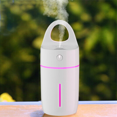 

Escase Air Humidifier Home Quiet Mini Office Bedroom Car Usb Micro Mist Spray Face Es-Hf-03 Smart Cup Series White