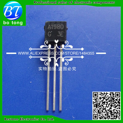

10PCS KTA1980 2SA1980 A1980 TO-92