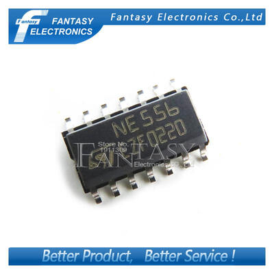 

10PCS NE556DT SOP14 NE556 SOP NE556D SMD new and original IC free shipping