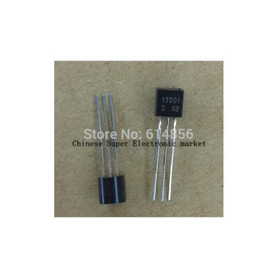 

200pcs 13001 MJE13001 TO-92 600V 02A NPN Transistor