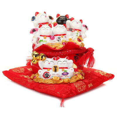

Jingdong Supermarket Jinshi Workshop Lucky Cat Piggy Bank Opening Large Creative Home Decoration Wedding Gifts C53554