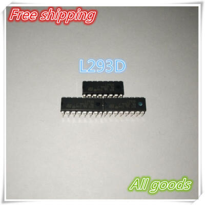 

20PCS L293D L293 293 DIP-16 Stepper Driver Chip IC 100 New Free Shipping