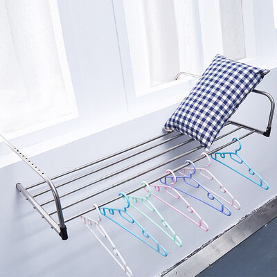 

Pinmai drying rack stainless steel telescopic drying rack balcony radiator moving folding drying rack multi-purpose drying rack 1