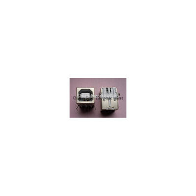 

200pcs USB-B Female USB Connector Square Head USB party mouth/USB a 90 degree type D DIP straight runs