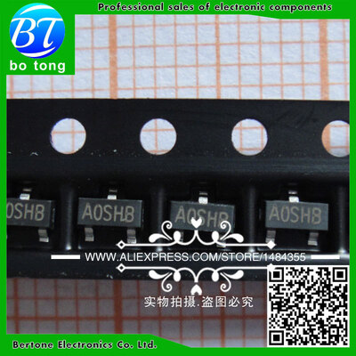 

50pcs free shipping SI2300DS SI2300 SI2300DS-T1-GE3 SOT23-3 MOSFET 30V 36A N-CH MOSFET