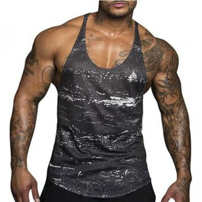 

Muscle Dr fitness brothers mens summer new Slim&quick-drying sports training mens vest