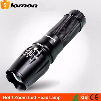 

Zoom LED Flashlight 1000 Lumens 10W High Power Telescopic CREE T6 Camping Portable Light Long Range 26650 Rechargeable