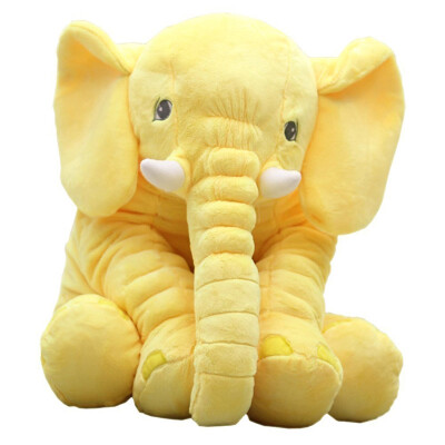 

Cartoon Large Plush Elephant Toy Kids Make interest to Play with stuffed Elephant Birthday Gift for Kids - 60cm